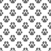 Pet Paw Print vector minimal Seamless Pattern or background