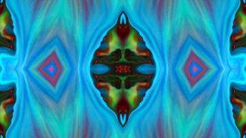 Wonderful Kaleidoscope Backgrounds Created From Colorful Ink Paint Spread photo