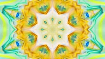 Wonderful Kaleidoscope Backgrounds Created From Colorful Ink Paint Spread photo