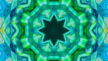 Wonderful Kaleidoscope Backgrounds Created From Colorful Ink Paint Spread photo