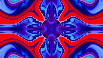 Wonderful Kaleidoscope Backgrounds Created From Colorful Ink Paint Spread photo
