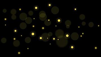 Abstract bokeh background for banner design. Christmas bokeh holiday decoration. Glowing light effect. Vector illustration.