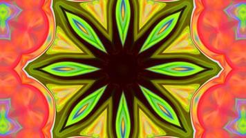 Wonderful Kaleidoscope Backgrounds Created From Colorful Ink Paint Spread photo