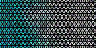 Light BLUE vector background with polygonal style.