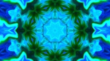 Wonderful Kaleidoscope Backgrounds Created From Colorful Ink Paint Spread photo