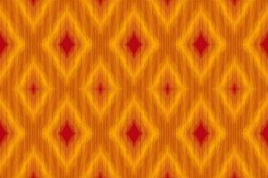 Ikat ethnic seamless pattern decoration design. Aztec fabric carpet boho mandalas textile decor wallpaper. Tribal native motif flower ornaments traditional embroidery vector illustrated background