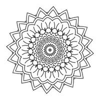 mandala coloring book. original vector design. ornament round pattern mandala  Perfect for use in any other kind of design