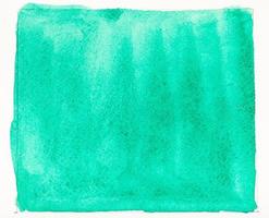 hand painted abstract colored green square photo