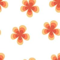 Free flower pattern vector