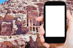 photo of Urn Tomb Cathedral in Petra, Jordan