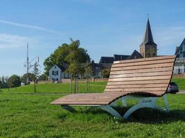 Grieth village at the rhine river photo