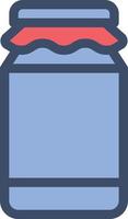 jam vector illustration on a background.Premium quality symbols.vector icons for concept and graphic design.