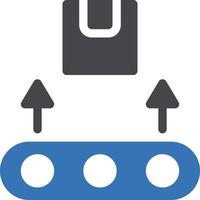 conveyor vector illustration on a background.Premium quality symbols.vector icons for concept and graphic design.