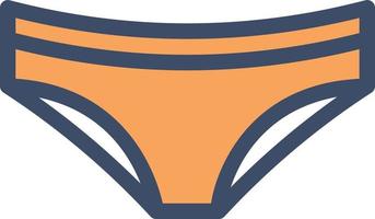 underwear vector illustration on a background.Premium quality symbols.vector icons for concept and graphic design.