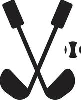 ilustración vectorial de hockey sobre un fondo. símbolos de calidad premium. iconos vectoriales para concepto y diseño gráfico. vector