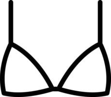 bra vector illustration on a background.Premium quality symbols.vector icons for concept and graphic design.