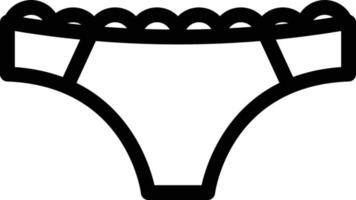 underwear vector illustration on a background.Premium quality symbols.vector icons for concept and graphic design.