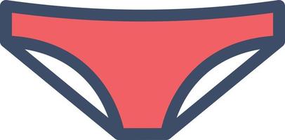 under wear vector illustration on a background.Premium quality symbols.vector icons for concept and graphic design.