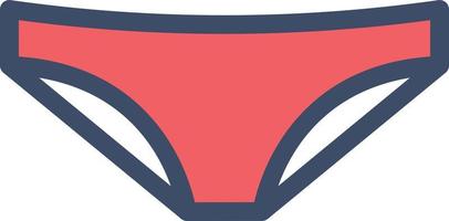 under wear vector illustration on a background.Premium quality symbols.vector icons for concept and graphic design.