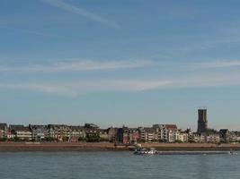 Emmerich at the rhine river in germany photo