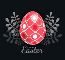 Easter egg beautiful pattern, vector, Illustration. vector
