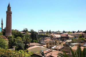 vista del centro de antalya foto