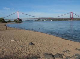 Emmerich at the rhine river in germany photo