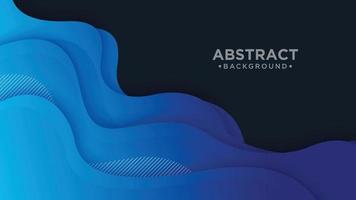 diseño de fondo de estilo texturizado 3d azul dinámico. Fondo de vector abstracto moderno.