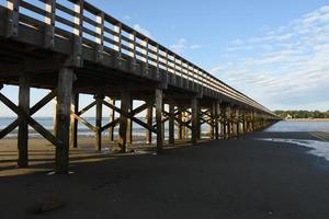 Powder Point Bridge Over the  Bay in Duxbury photo