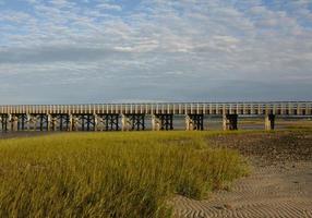 Low Tide at Powder Point Bridge in Duxbury photo