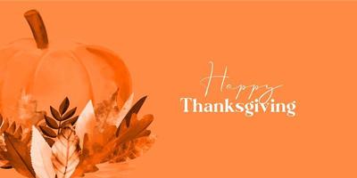 Happy Thanksgiving card design illustration on white background vector