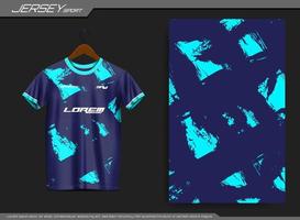 Jersey sports t-shirt. Soccer jersey mockup for soccer club. Suitable for jersey, background, poster, etc. vector