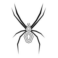 Illustration vector graphic of spider geometric perfect for logo