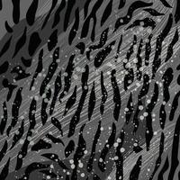 Gray abstract pattern with Cat fur. Hand drawing animal texture. Line Abstract Background. Vector illustration.