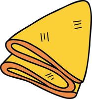 Hand Drawn crepes illustration vector