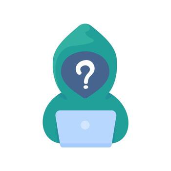 Protection against viruses from computer worms from hackers. vector