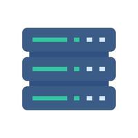 Data center servers. Connecting to big data on the cloud. large amount of data storage vector