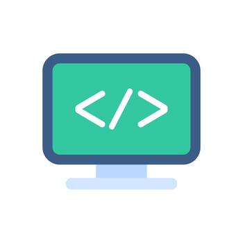 data coding For program developers on the website vector