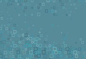 Light BLUE vector layout with circle spots, cubes.