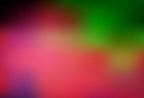 Dark Pink, Green vector abstract blurred background.