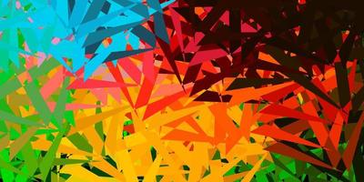 Light multicolor vector pattern with polygonal shapes.