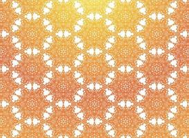 Ethnic decorative colorful floral mandala pattern background vector
