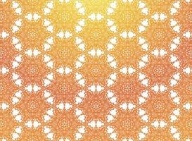 Ethnic decorative colorful floral mandala pattern background vector