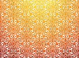 Ethnic decorative colorful floral mandala pattern background vector