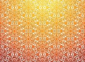 Ethnic decorative colorful floral mandala pattern background vector