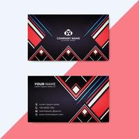 Modern and Futuristic Business Card Template. Creative Business Card vector