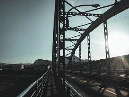 tokio, japón, 6 de noviembre de 2019 hermoso puente en japón foto