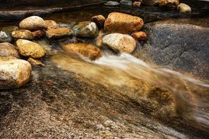 Close up of flowing water photo