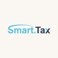 Simple and unique letter or word smart tax font with shape and cut image graphic icon logo design abstract concept vector stock. Can be used as symbol related to document or typograpy