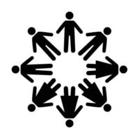 icono de la comunidad de personas vector